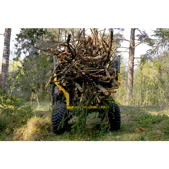 Iron Baltic (IB) IB Flakvagn Boggi ATV Offroad 1200 med Tippkran & Elvinsch