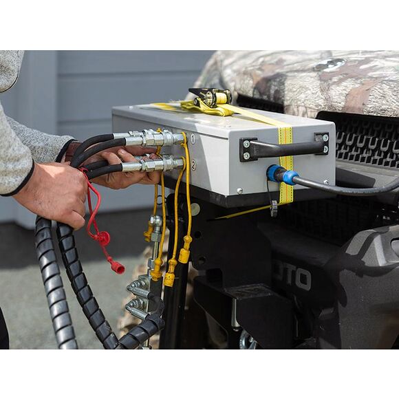 Iron Baltic (IB) IB ATV HYDRAULISKT Plogpaket Vik-Plog 150cm Centermonterad GEN II