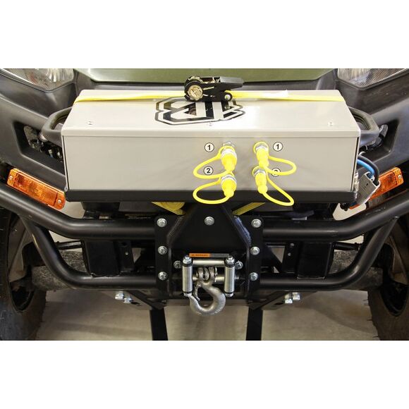 Iron Baltic (IB) IB ATV/UTV Hydraulisk Vik-Plog Centermonterad - Bygg Ditt Eget Paket