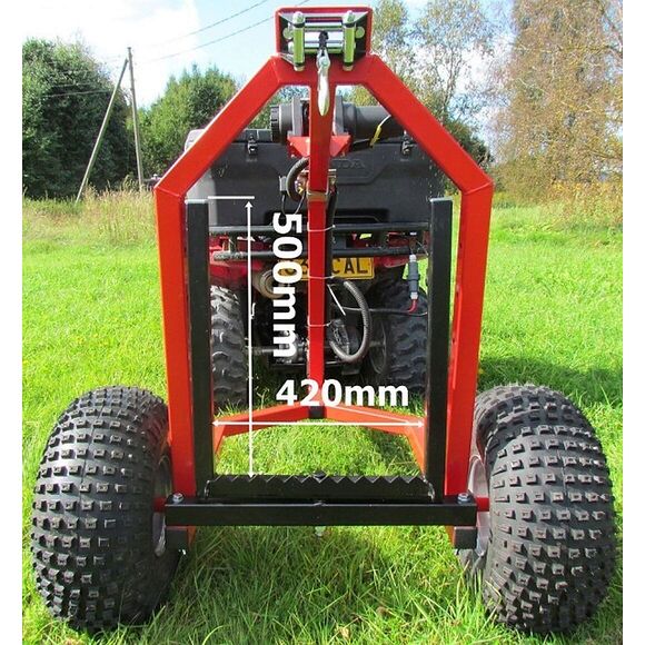 Iron Baltic (IB) Roterbar Lastbärare Till Lunningsvagn