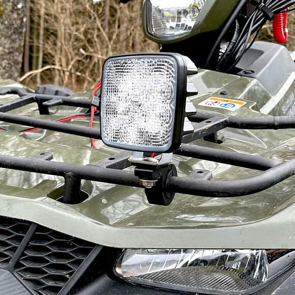 Wesem 2st Led Arbetsbelysning Kit (3200 Lumen) Med Kablage