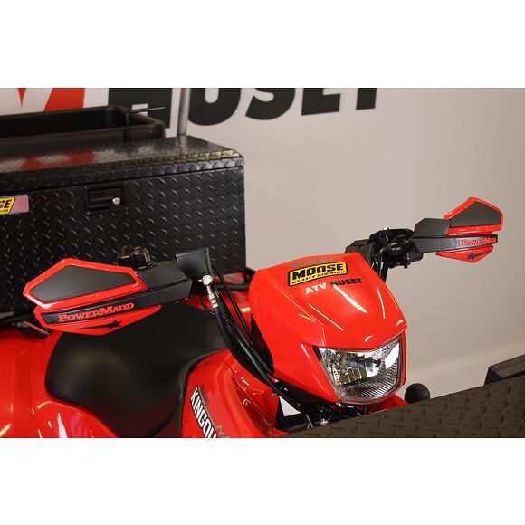 POWERMADD HANDSKYDD KIT RÖD / SVART