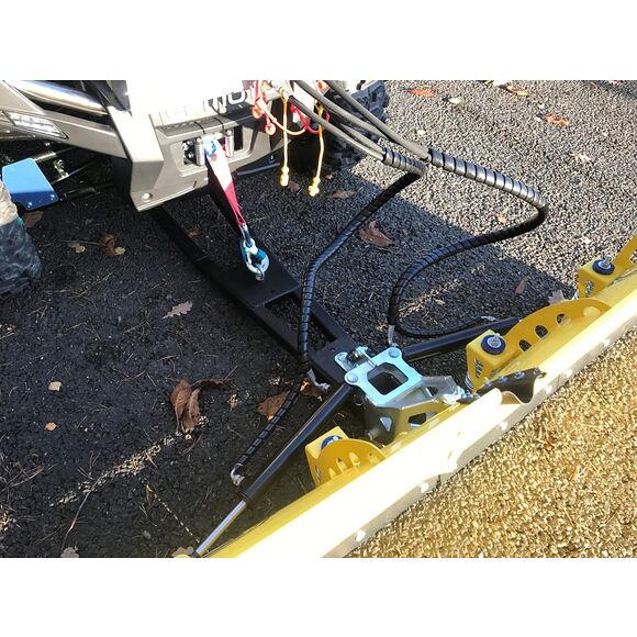 Iron Baltic (IB) IB ATV/UTV HYDRAULISKT Plogpaket Vik-Plog 180cm Centermonterad GEN II