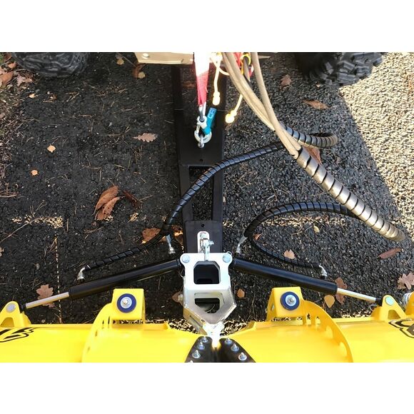 Iron Baltic (IB) IB ATV HYDRAULISKT Plogpaket Vik-Plog 150cm Centermonterad GEN II