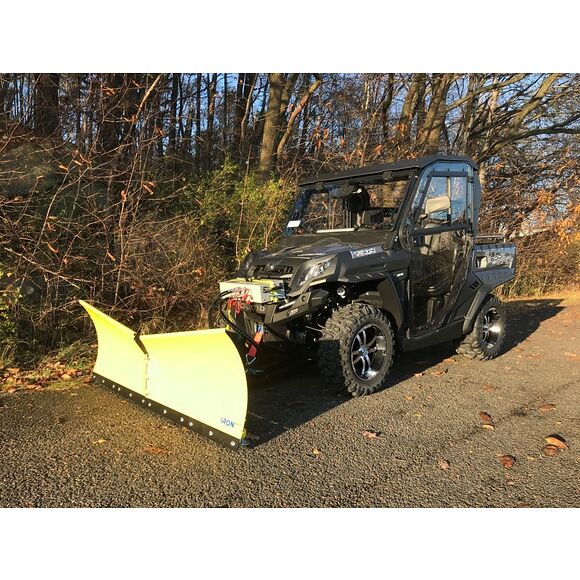 Iron Baltic (IB) IB ATV/UTV HYDRAULISKT Plogpaket Vik-Plog 180cm Centermonterad GEN II