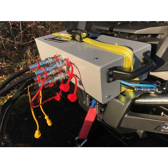 Iron Baltic (IB) IB ATV/UTV HYDRAULISKT Plogpaket Vik-Plog 180cm Centermonterad GEN II