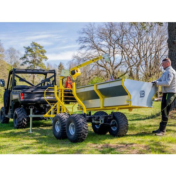 Iron Baltic (IB) Insatsflak IB Timmervagn Boggi ATV Offroad 1200