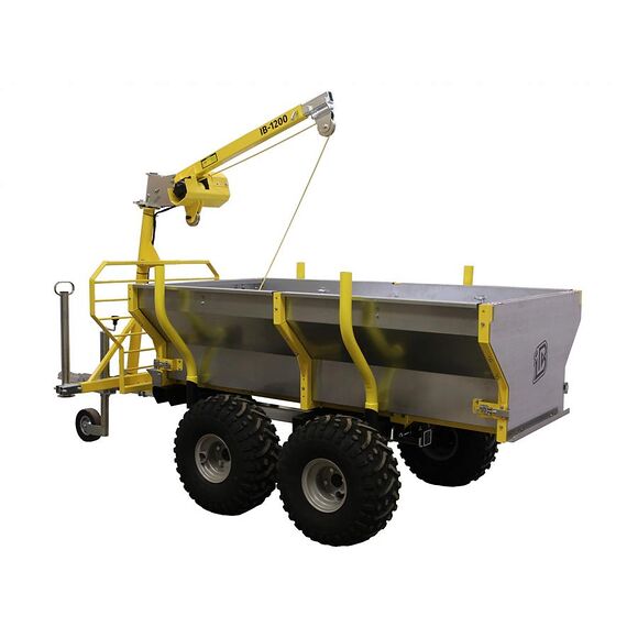 Iron Baltic (IB) Insatsflak IB Timmervagn Boggi ATV Offroad 1200