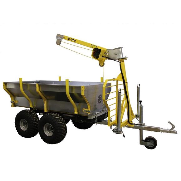 Iron Baltic (IB) Insatsflak IB Timmervagn Boggi ATV Offroad 1200