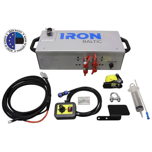 Iron Baltic (IB) IB ATV HYDRAULISKT Plogpaket Vik-Plog 150cm Centermonterad GEN II - PRO EDITION