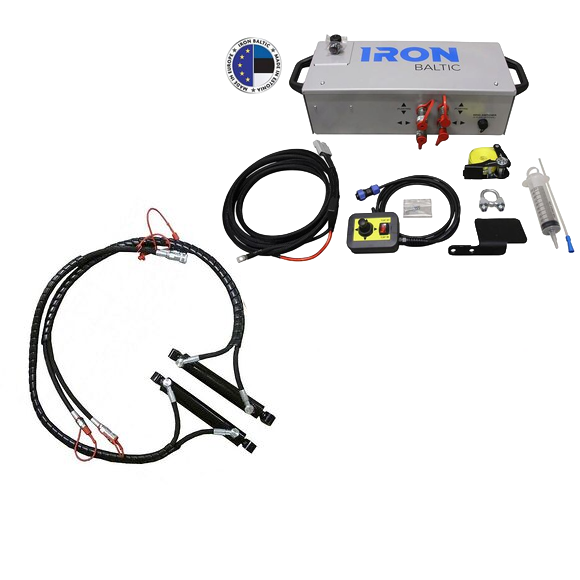 Iron Baltic (IB) Kit för Hydraulisk Vinkling Av Vik-Plogblad 150cm