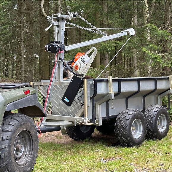 Iron Baltic (IB) Motorsågshållare För ATV
