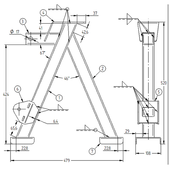 Iron Baltic (IB) Tippkran ATV Vagn