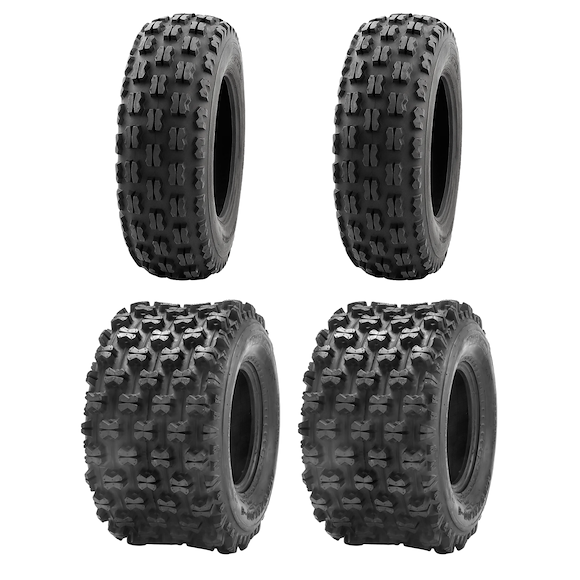 ROUGHWORX Däckpakett Quad - 10 Tum Fram/9 Tum Bak