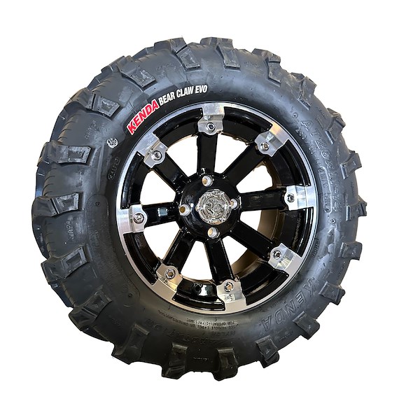 KENDA ATV Däck på fälg Kenda K592 26 Tums på 14 Tums Aluminiumfälg 4/110