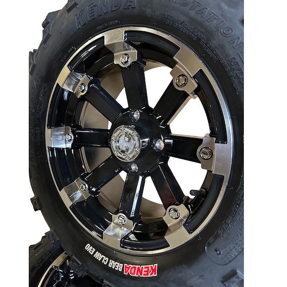 KENDA ATV Däck på fälg Kenda K592 26 Tums på 14 Tums Aluminiumfälg 4/156