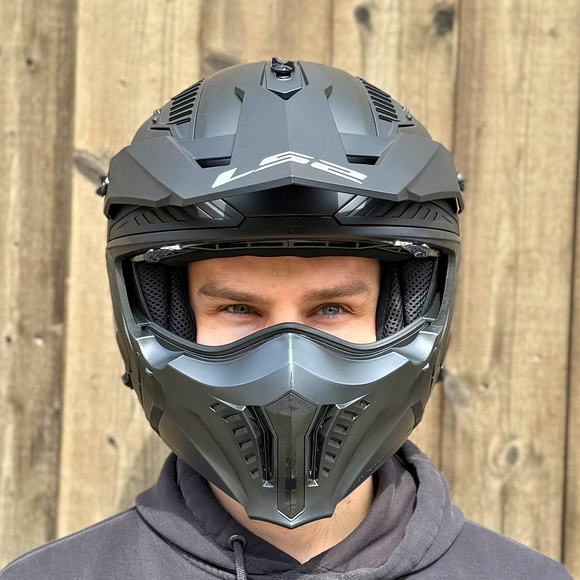 LS2 LS2 Hjälm OF606 Drifter Mattsvart S