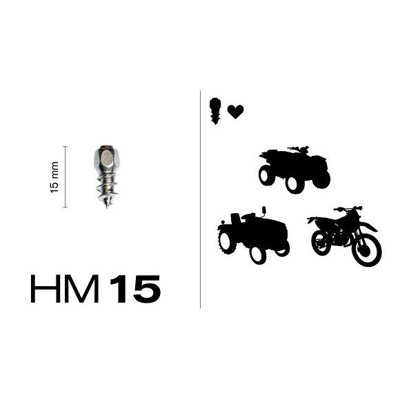 MaxiGrip Maxi Grip HM15 Skruvdubb 3mm 100ST