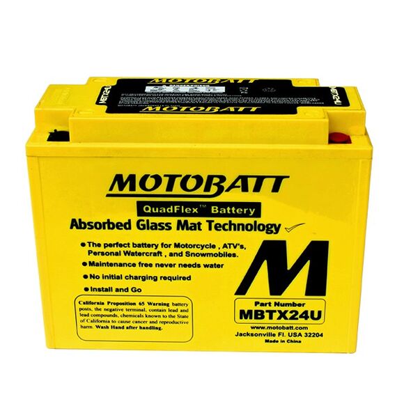 MOTOBATT Motobatt MBTX24U (YTX24)