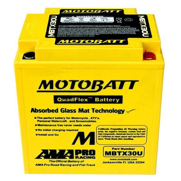 MOTOBATT Motobatt MBTX30U (YTX30)