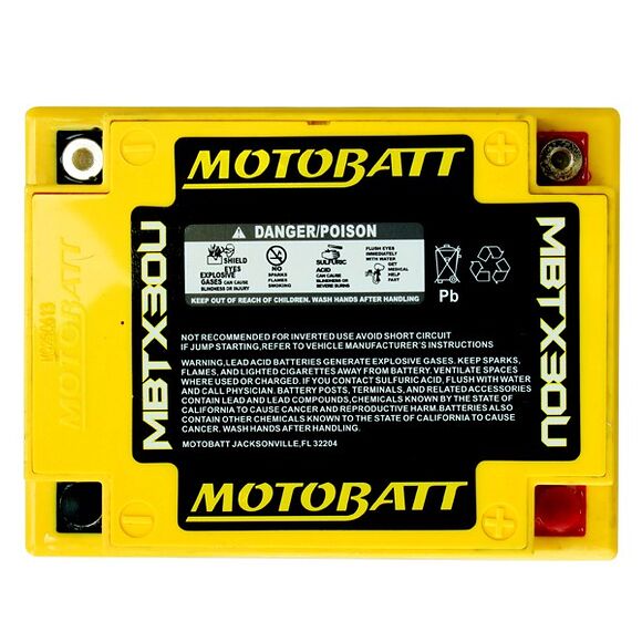 MOTOBATT Motobatt MBTX30U (YTX30)
