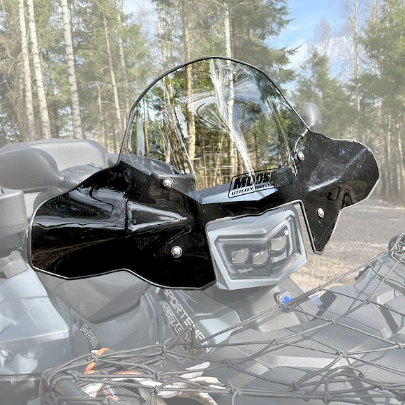 MOOSE Moose ATV Vindruta Universal med Cut-out