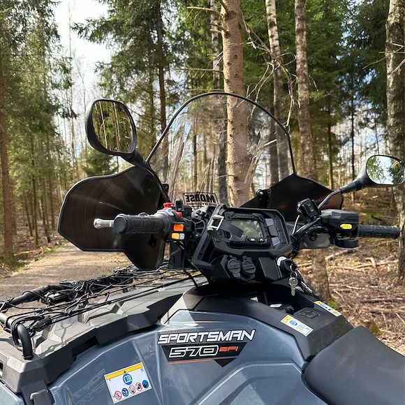 MOOSE Moose ATV Vindruta Universal med Cut-out