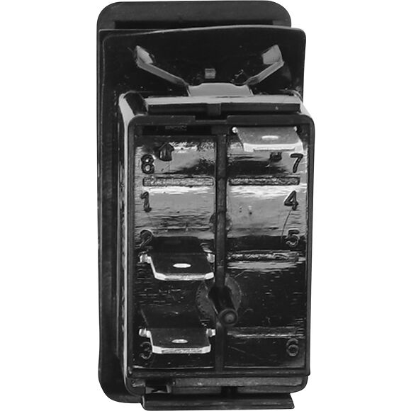 MOOSE Strömbrytare Instrumentpanel Lighted Whip Röd