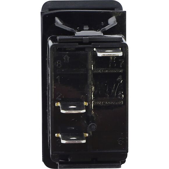 MOOSE Strömbrytare Instrumentpanel On/Off Blå