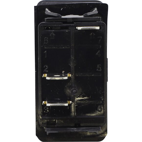 MOOSE Strömbrytare Instrumentpanel Rock Lights Blå