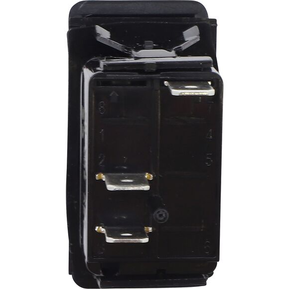 MOOSE Strömbrytare Instrumentpanel Rock Lights Röd