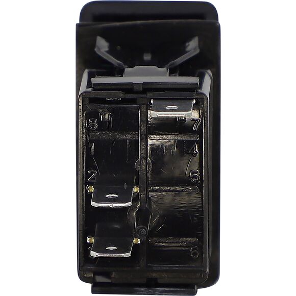 MOOSE Strömbrytare Instrumentpanel Stereo Röd