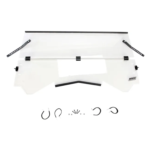 MOOSE Vindruta Can Am Maverick 1000 14-18 Fällbar