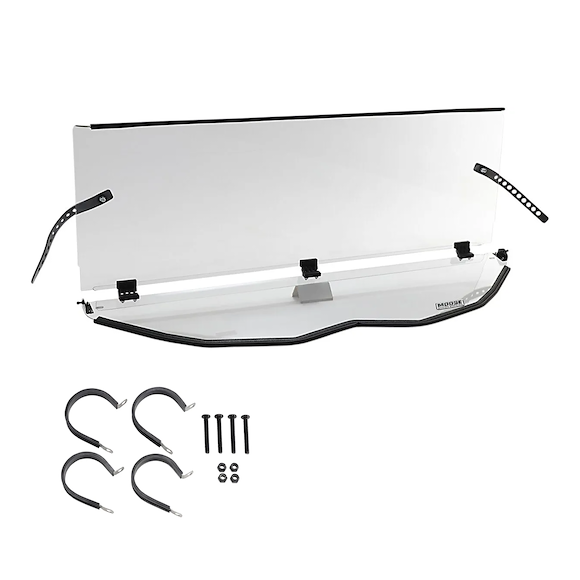 MOOSE Vindruta Can Am Maverick X3 17-19 Fällbar