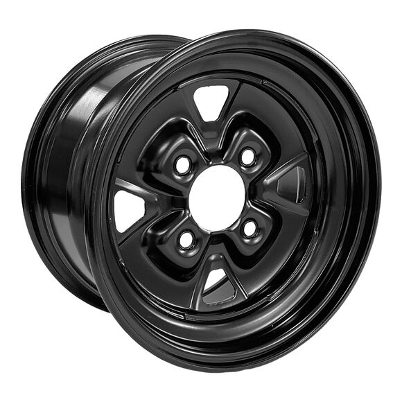 MOOSE ATV Stålfälg 12x7 4/110 2+5 Svart