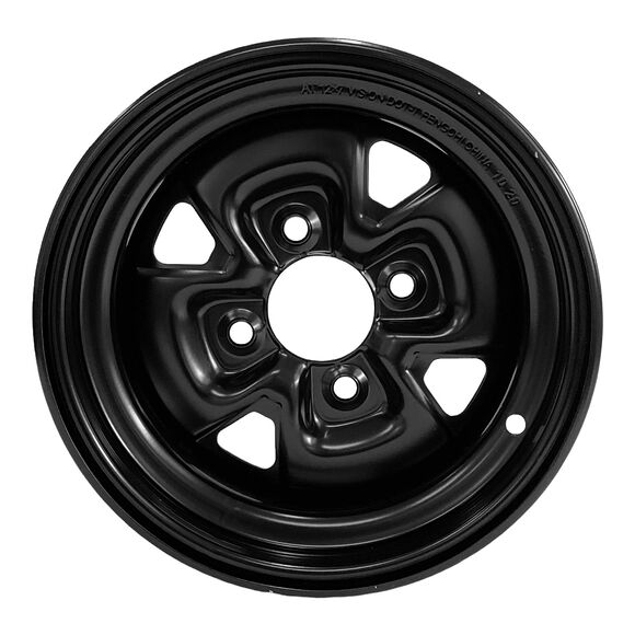 MOOSE ATV Stålfälg 12x7 4/110 4+3 Svart