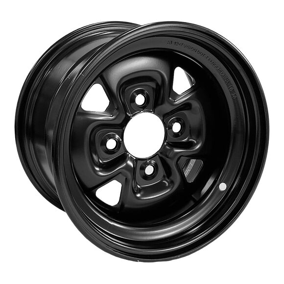 MOOSE ATV Stålfälg 12x7 4/110 4+3 Svart
