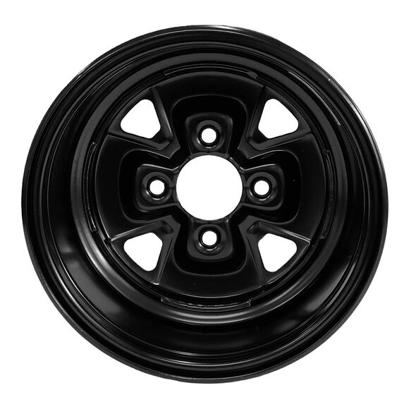 MOOSE ATV Stålfälg 12x7 4/110 4+3 Svart