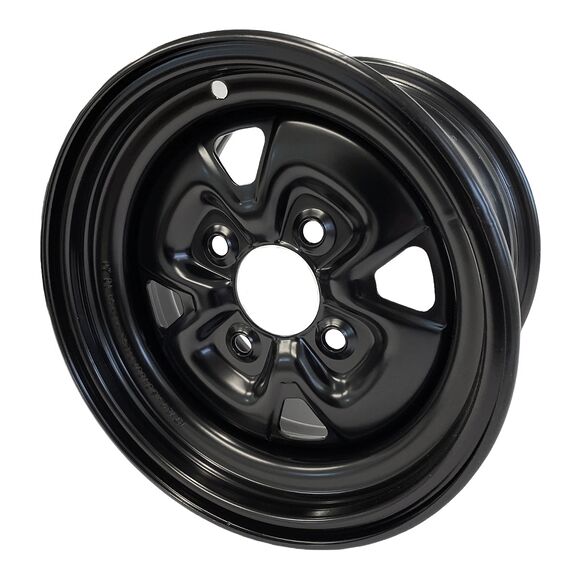 MOOSE ATV Stålfälg 12x7 4/110 5+2 Svart