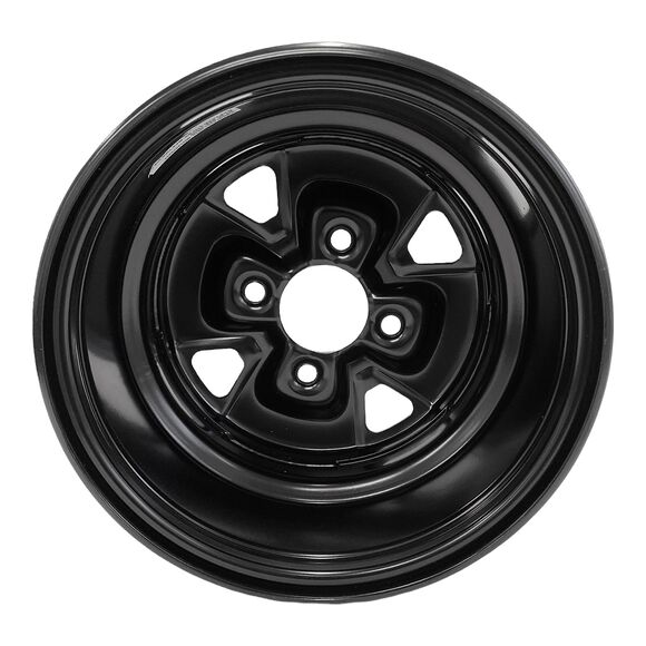MOOSE ATV Stålfälg 12x7 4/110 5+2 Svart