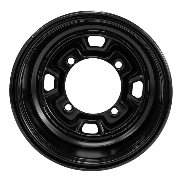 MOOSE ATV Stålfälg 12x7 4/156 4+3 Svart