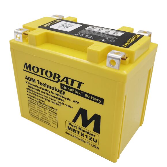 MotoBatt People S 125 2006 High Quality Motobatt Battery 