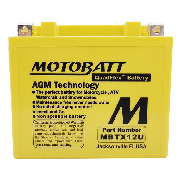 MOTOBATT Motobatt MBTX12U