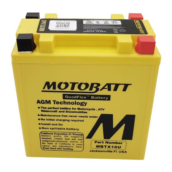 MOTOBATT Motobatt MBTX16U (YTX16-20)
