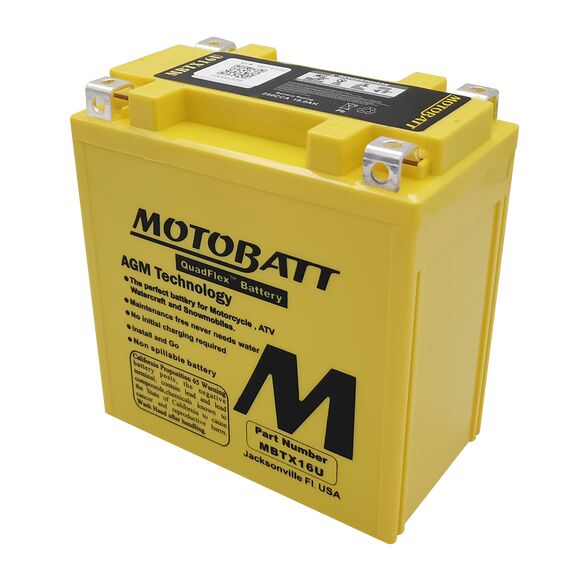 MOTOBATT Motobatt MBTX16U (YTX16-20)