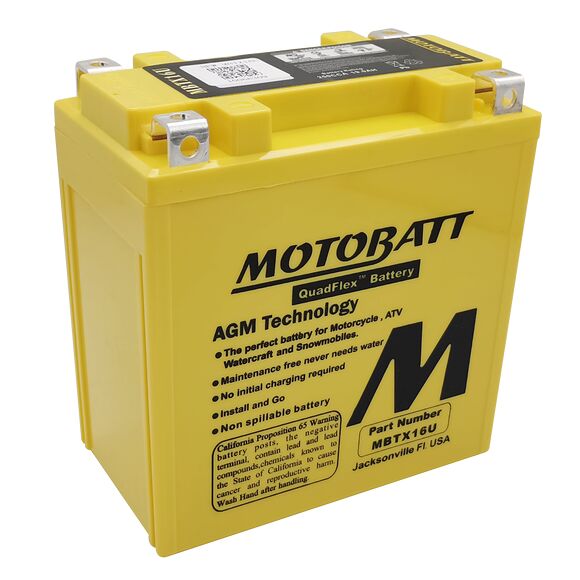 MOTOBATT Motobatt MBTX16U (YTX16-20)