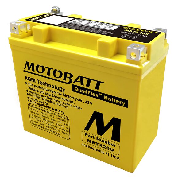 MOTOBATT Motobatt MBTX20U (YTX20)