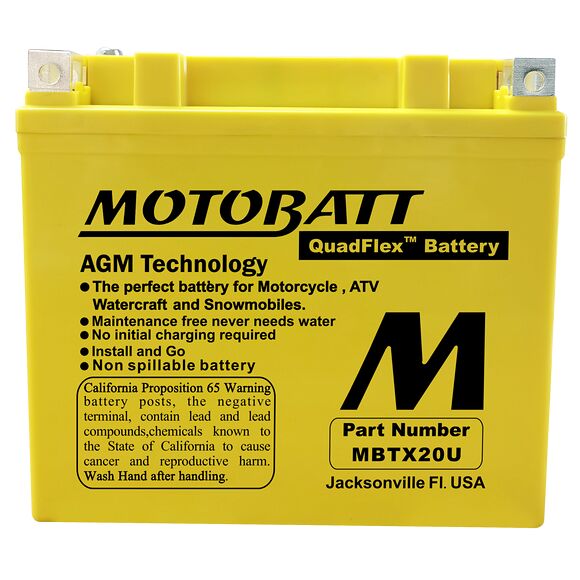 MOTOBATT Motobatt MBTX20U (YTX20)
