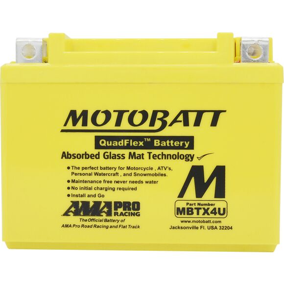 MOTOBATT Motobatt MBTX4U