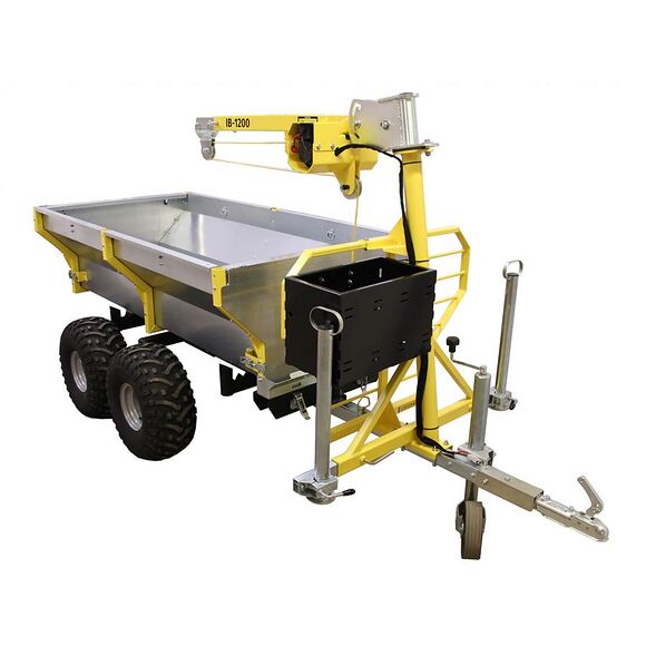 Iron Baltic (IB) Motorsågs / Kombidunks Förvaringslåda för Vagnsmontering